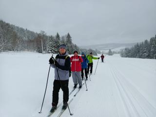 Běžecké lyžování Kvildsko