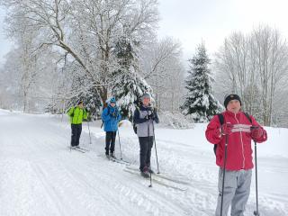 Běžecké lyžování Kvildsko