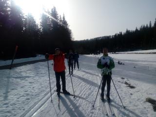 Běžecké lyžování Kvildsko