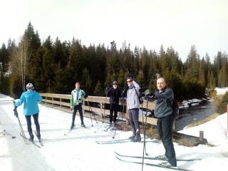 Běžecké lyžování Kvildsko