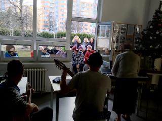 nácvik na pěvecké vystoupení