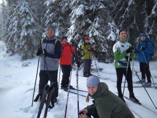 Běžecké lyžování Kvildsko