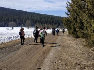 Běžecké lyžování Kvildsko