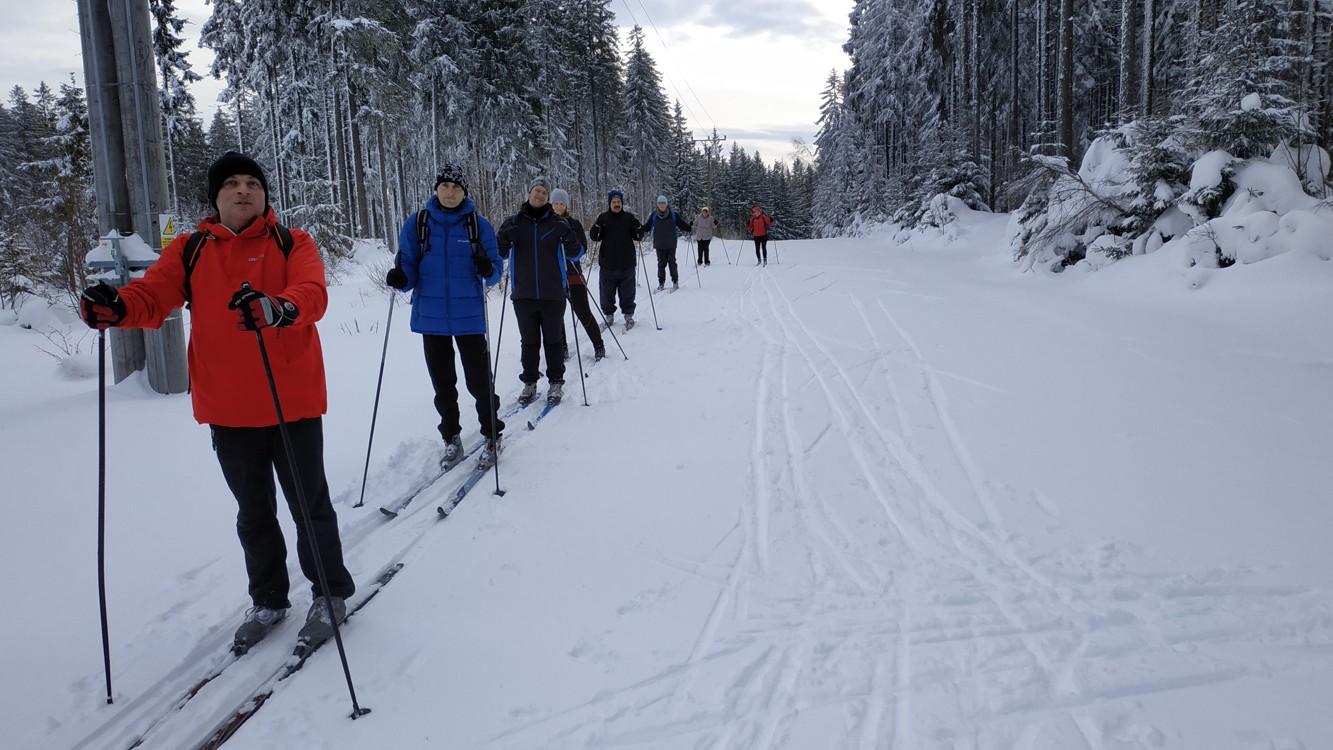 Běžecké lyžování Kvildsko