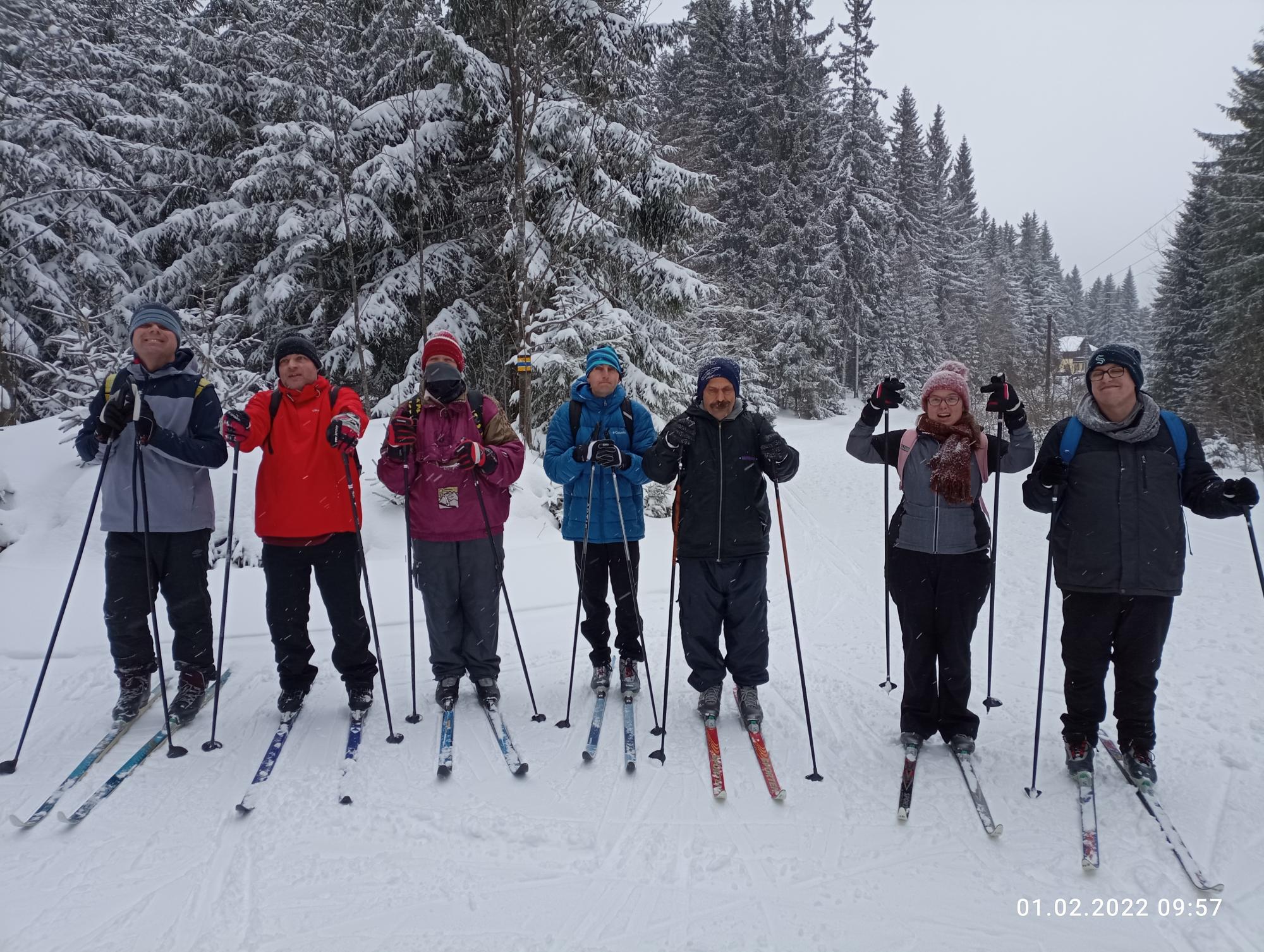 Běžecké lyžování Kvildsko