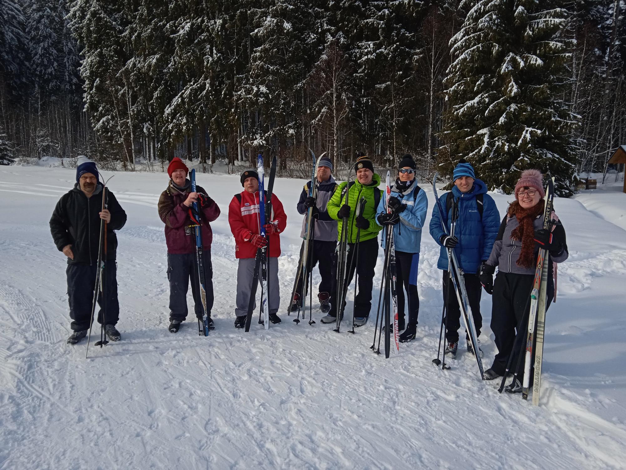 Běžecké lyžování Kvildsko