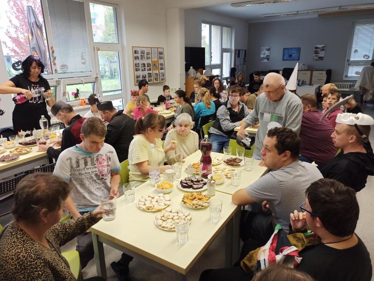 halloweenská diskotéka