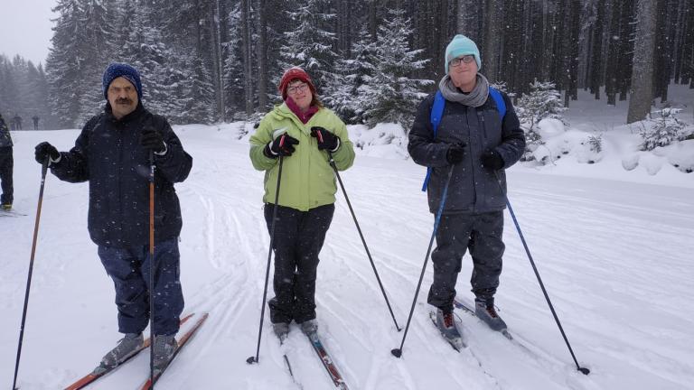 Běžecké lyžování Kvildsko