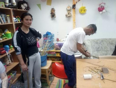 Velikonoční pletení pomlázky